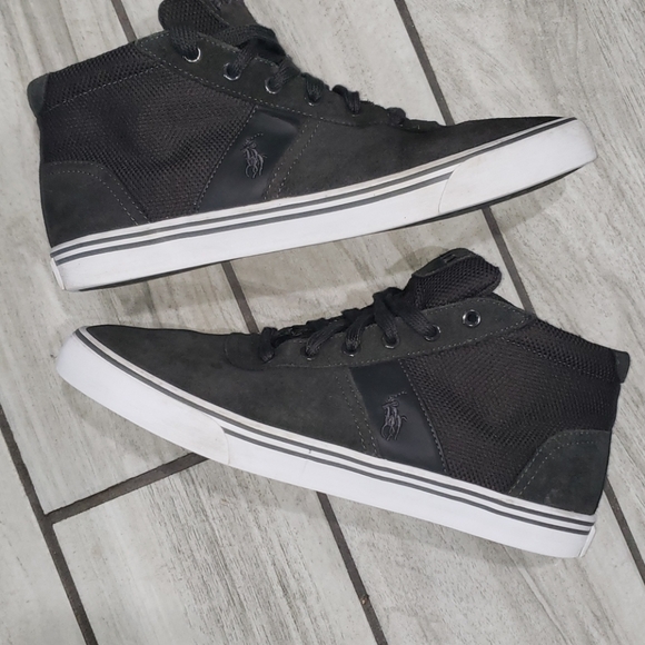 Polo Ralph Lauren men's high top casual shoes - Picture 2 of 11